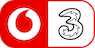 Combined Vodafone and Three logo
